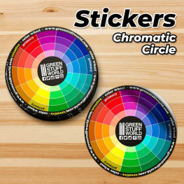 GSW: Nálepka, farebné koliesko (Color Wheel Sticker)